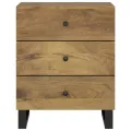 Table de chevet 50x33x62 cm Bois de manguier et d'ingénierie