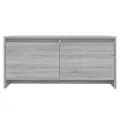 Table basse Sonoma gris 90x50x41,5 cm Aggloméré
