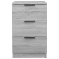 Tables de chevet 2 pcs Sonoma gris 40x36x65 cm