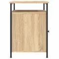 Tables de chevet 2pcs chêne sonoma 40x42x60cm bois d'ingénierie