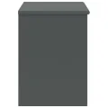 Table de chevet Gris foncé 35x30x40 cm Bois de pin massif