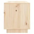 Meuble TV 74x34x40 cm Bois de pin massif