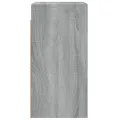 Meuble TV Sonoma gris 30,5x30x60 cm Bois d'ingénierie