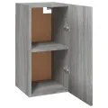 Meuble TV Sonoma gris 30,5x30x60 cm Bois d'ingénierie