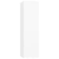 Ensemble de meubles TV 7 pcs Blanc Bois d'ingénierie