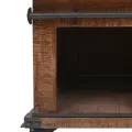 Table basse Bois de sapin massif 91 x 51 x 38 cm Marron