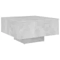 Table basse Gris béton 60x60x31,5 cm Aggloméré