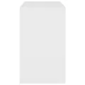 Tables basses gigognes 3 pcs Blanc Aggloméré