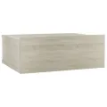 Table de chevet flottante Chêne sonoma 40x30x15 cm Aggloméré