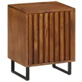 Table de chevet  40x30x50 cm Bois de manguier massif