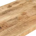 Table basse 120x60x40 cm Bois de manguier brut