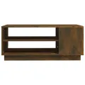 Table basse Chêne fumé 102x55x43 cm Aggloméré