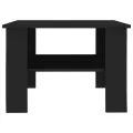 Table basse Noir 60 x 60 x 42 cm Aggloméré