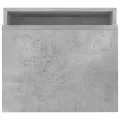 Ensemble de tables basses Gris béton 100x48x40 cm Aggloméré