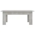 Table basse Gris béton 100 x 60 x 42 cm Aggloméré