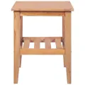 Table basse 40x40x50 cm Carrée Teck solide