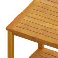 Table d'appoint Bois d'acacia massif 45 x 45 x 45 cm