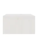 Support de moniteur Blanc 100x27x15 cm Bois de pin solide
