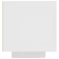 Meuble TV avec lumières LED blanc 160x35x40 cm