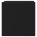 Meuble TV Noir 80 x 40 x 40 cm Aggloméré