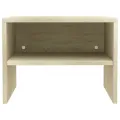 Table de chevet chêne sonoma 40 x 30 x 30 cm Aggloméré