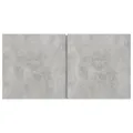 Meuble TV suspendu Gris béton 60x30x30 cm