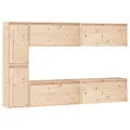 Meubles TV 6 pcs Bois massif de pin