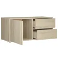 Meuble TV Chêne sonoma 80x34x36 cm Aggloméré