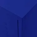 Meuble TV Bleu marine 105x35x50 cm Acier