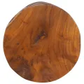 Table de chevet 30x30x45 cm Bois de teck massif