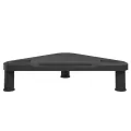Support de moniteur d'angle Noir 49x28x10,5 cm
