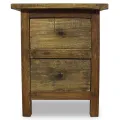 Table de chevet Bois de récupération massif 40 x 30 x 51 cm