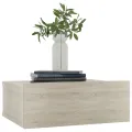 Tables de chevet flottantes 2 pcs Chêne sonoma 40x30x15 cm