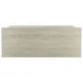Tables de chevet flottantes 2 pcs Chêne sonoma 40x30x15 cm
