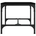 Table d'appoint Noir 40x40x35 cm Bois d'ingénierie