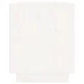 Meuble TV Blanc 110,5x35x44 cm Bois de pin massif