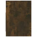Meuble TV Chêne fumé 102x37,5x52,5 cm Aggloméré