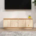 Meuble TV 110x34x40 cm Bois de pin massif