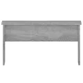 Table basse Sonoma gris 80x50,5x41,5 cm Bois d'ingénierie