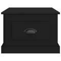 Table basse Noir 50x50x35 cm Bois d'ingénierie