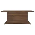 Table basse Chêne marron 102x55,5x40 cm Aggloméré