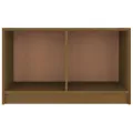 Meuble TV Marron miel 70x33x42 cm Bois de pin massif