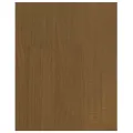 Meuble TV Marron miel 70x33x42 cm Bois de pin massif