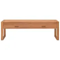 Meuble TV 140x40x45 cm Bois de teck