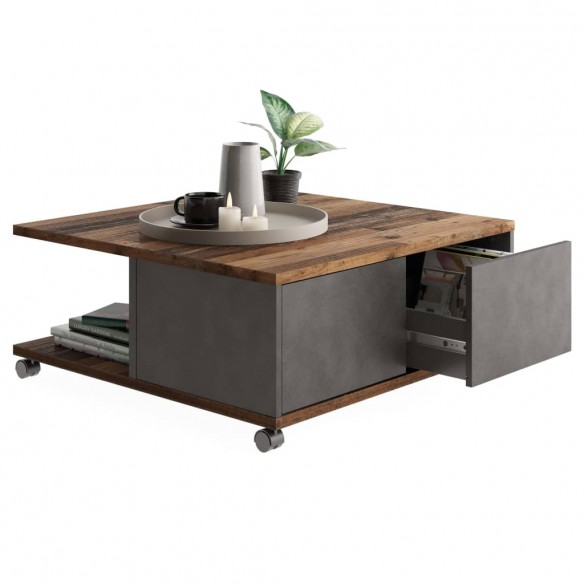 FMD Table basse mobile Style ancien