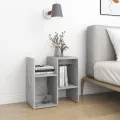 Table de chevet Gris béton 50x30x51,5 cm Aggloméré