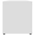 Meuble TV Blanc 120x34x37 cm Aggloméré