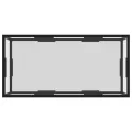 Table basse Transparent 100x50x35 cm Verre trempé