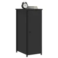 Tables de chevet 2 pcs noir 32x42x80 cm bois d’ingénierie