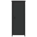 Tables de chevet 2 pcs noir 32x42x80 cm bois d’ingénierie